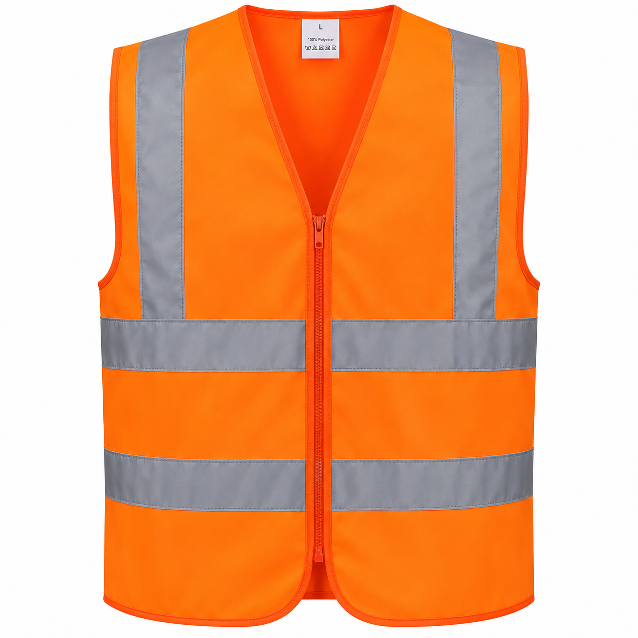 Gilet haute-visibilité avec zip C375 - Portwest Le lot de 10