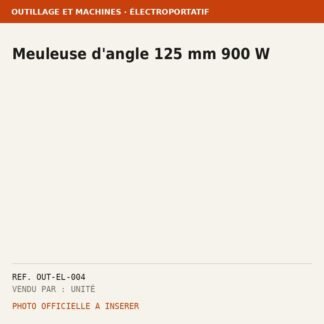 Meuleuse d'angle 125 mm 900 W